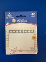 We Belong Name Tags 40pc
