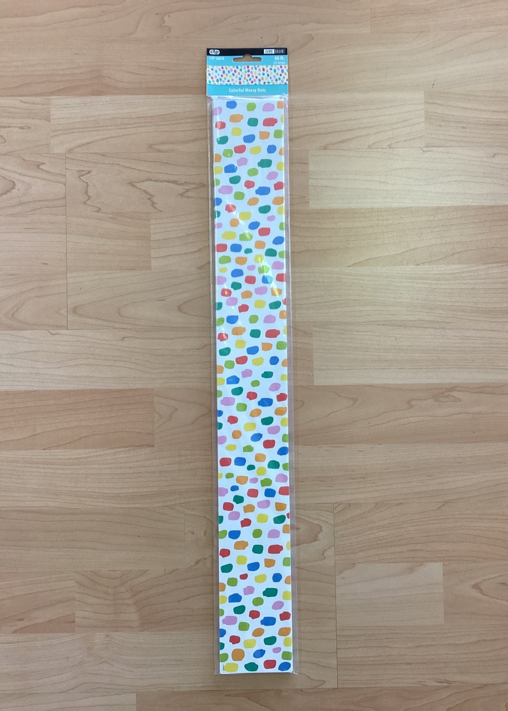 Colorful Messy Dots EZ Border 48ÃƒÂ¢Ã¢â€šÂ¬Ã¢â€žÂ¢