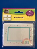 Pastel Pop Labels 36pc