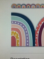 Oh Happy Day Rainbow Border 35'