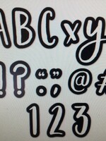 Classroom Cafe 4" Letters 212pc