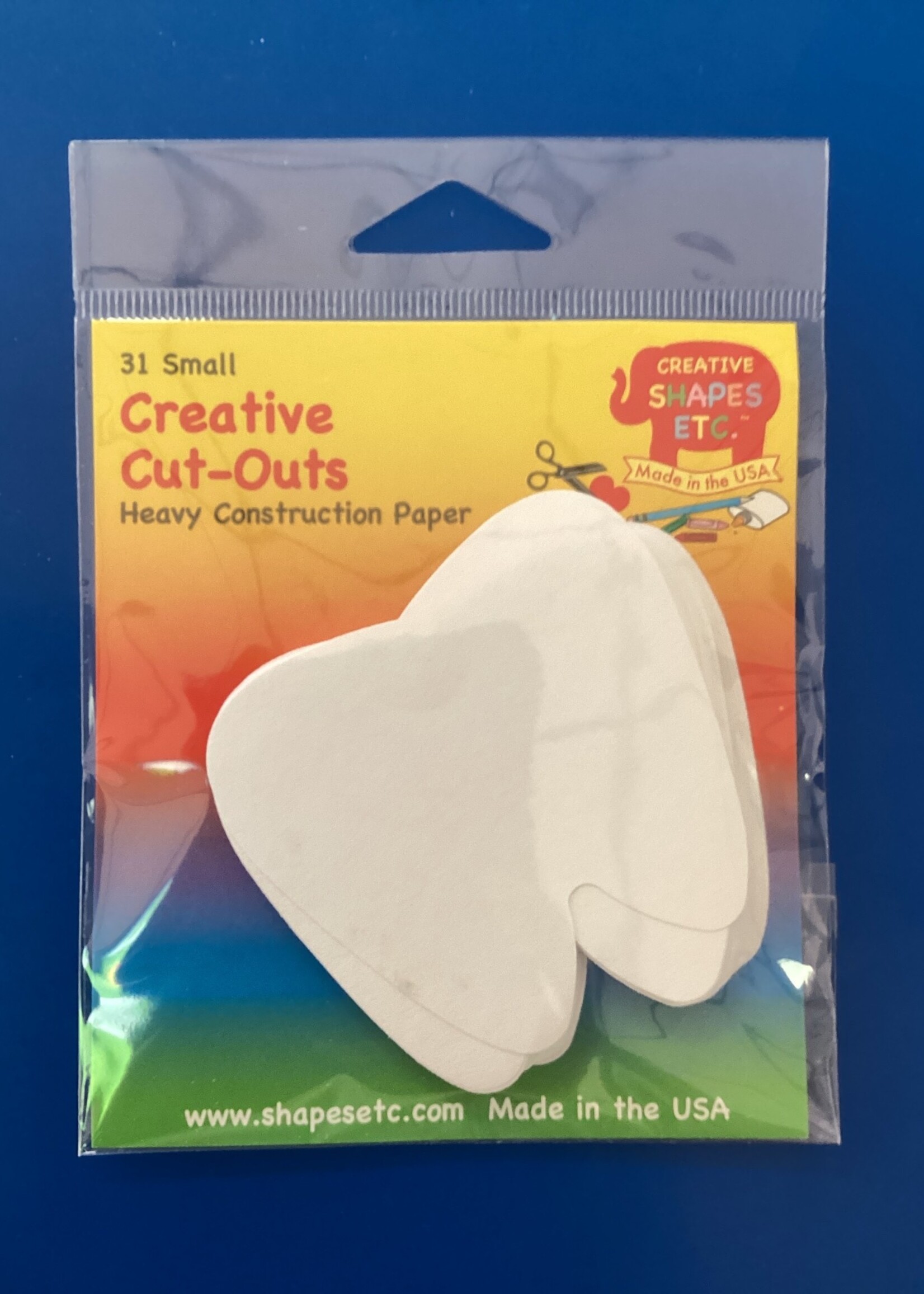 Tooth Mini Cutouts 31pk