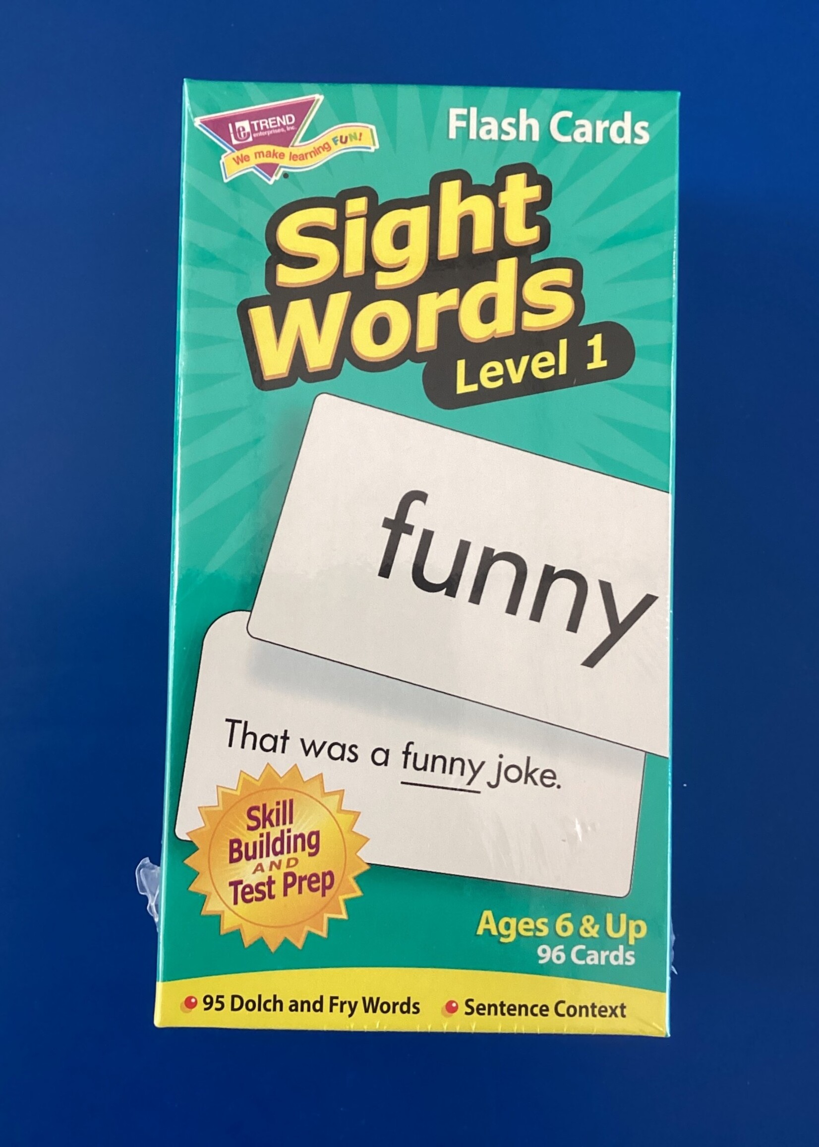 Sight Words Level 1 Flashcards 96pc