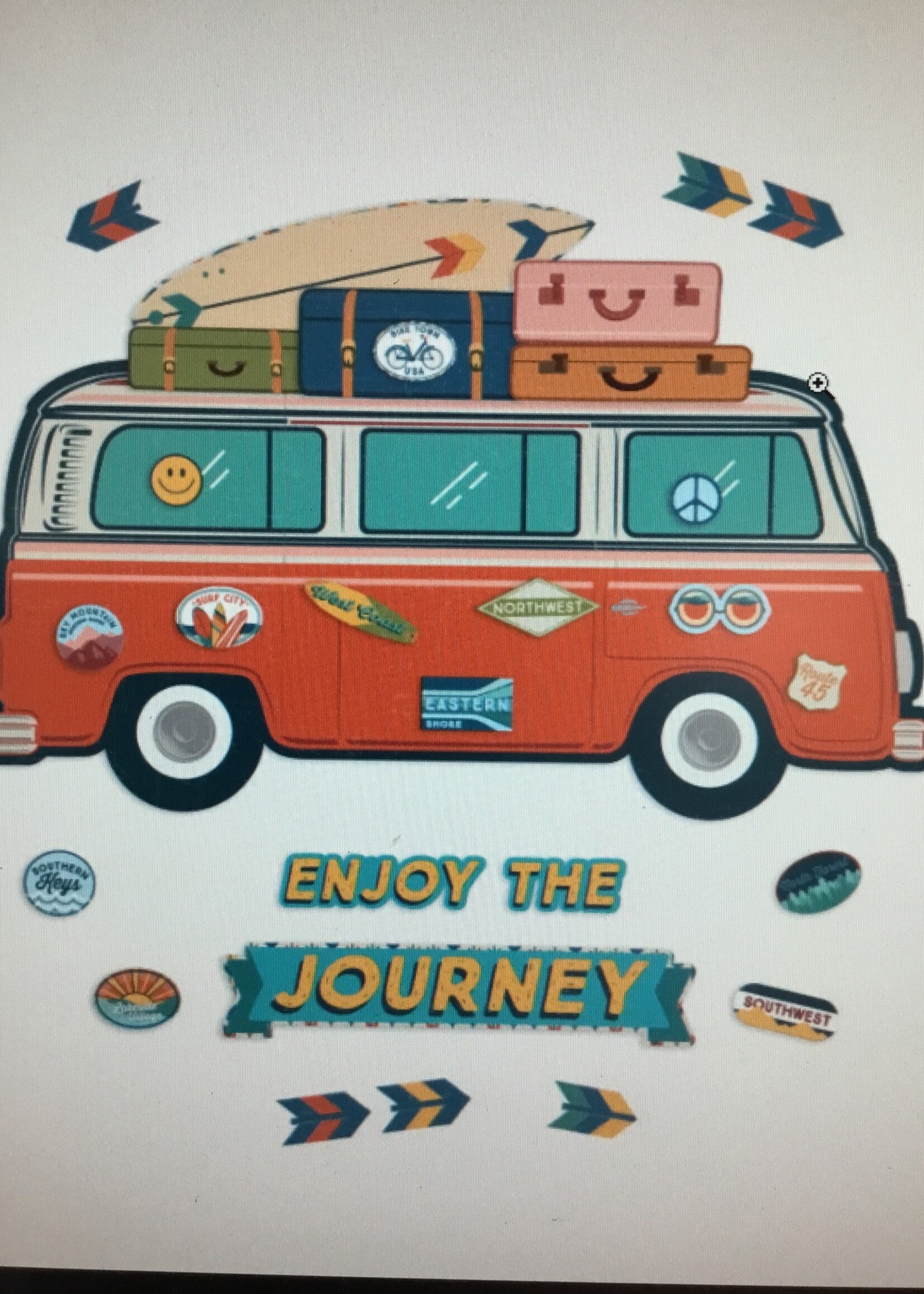 Adventurer Giant Van Bulletin Board Set