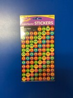 Peace Signs Superspots Stickers 8 sheets