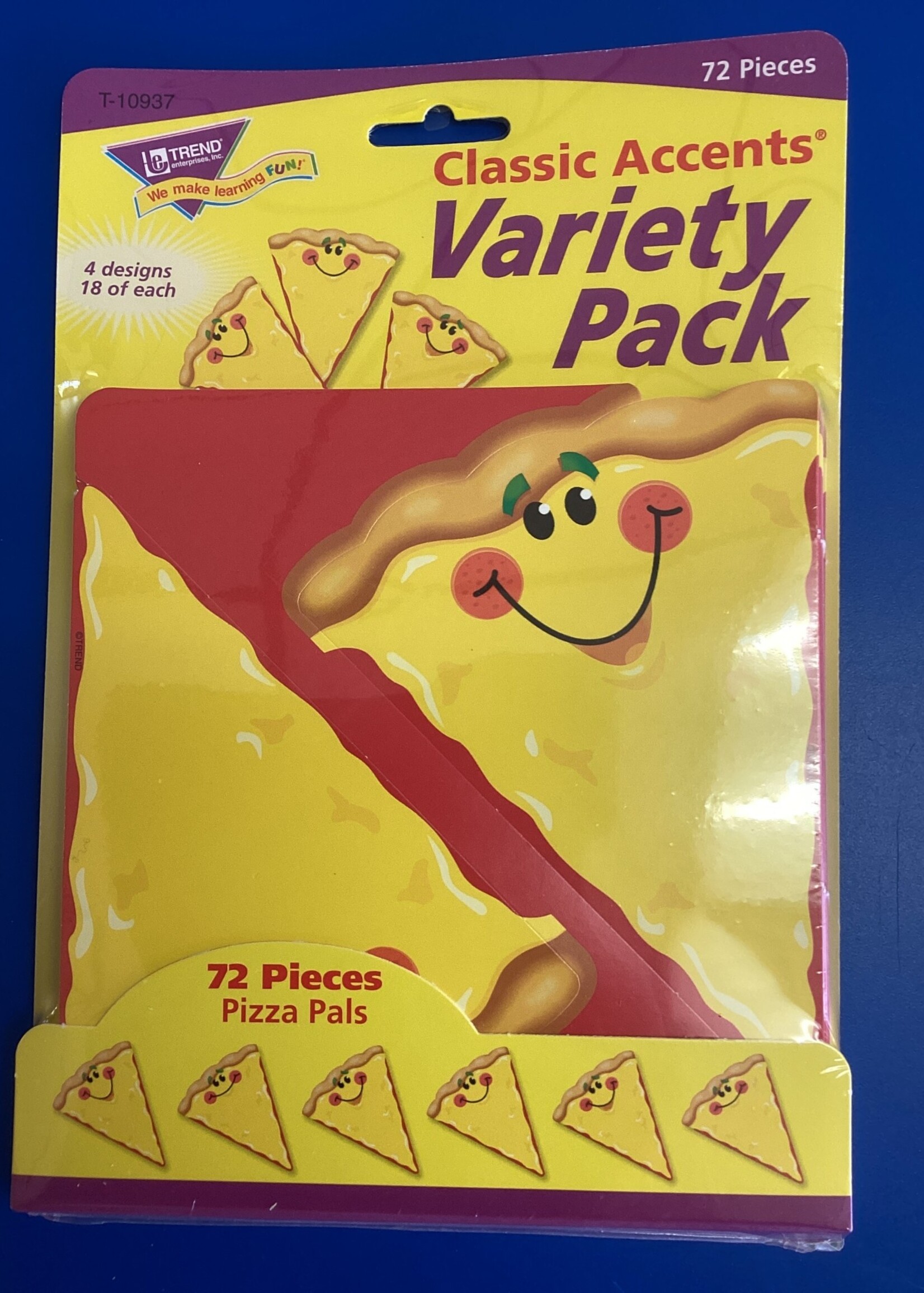 Pizza Pals Variety Pack 72pc Cutouts