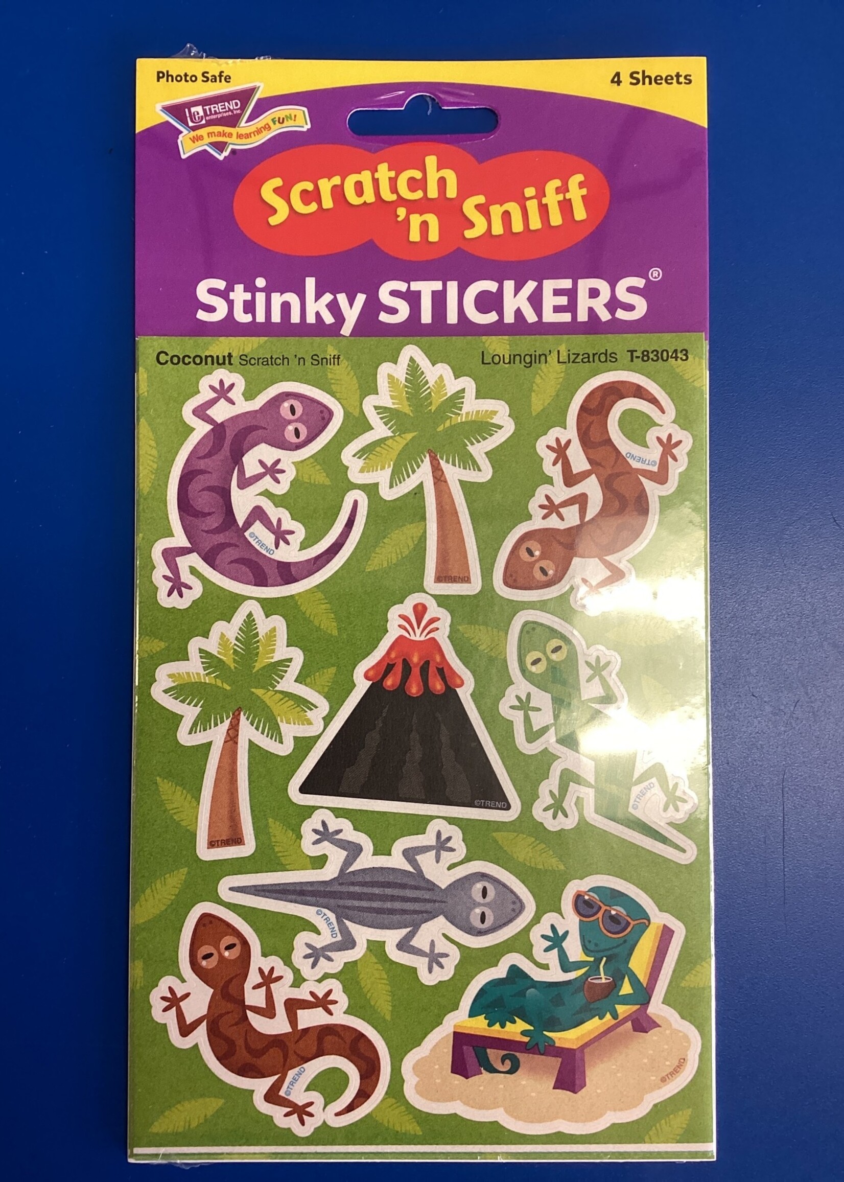 Lounging Lizards Stinky Stickers