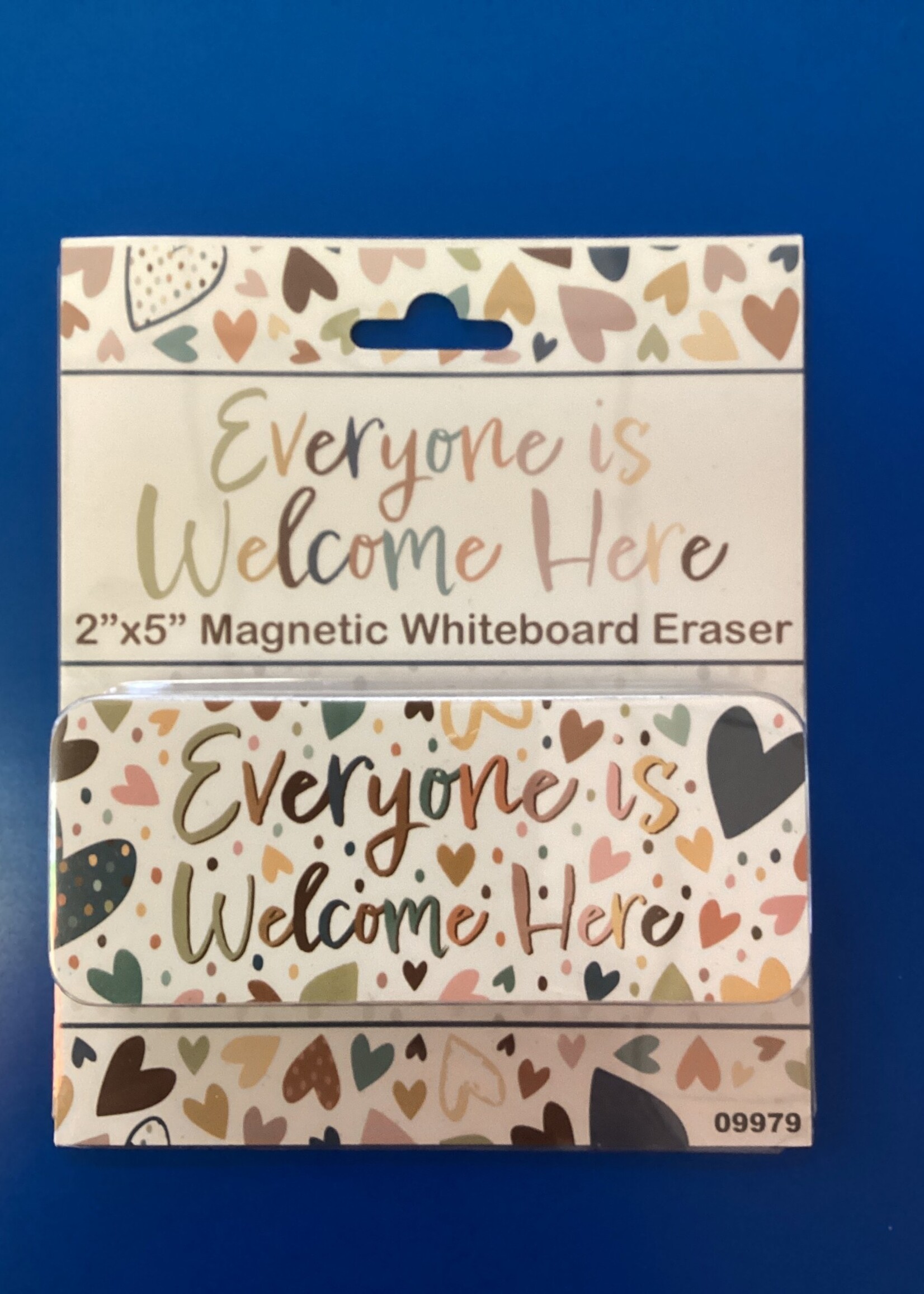 Everyone is Welcome Here Magnetic Whiteboard Eraser