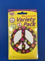 Peace Signs (Pattern) Mini Accents Variety Pack 36pc