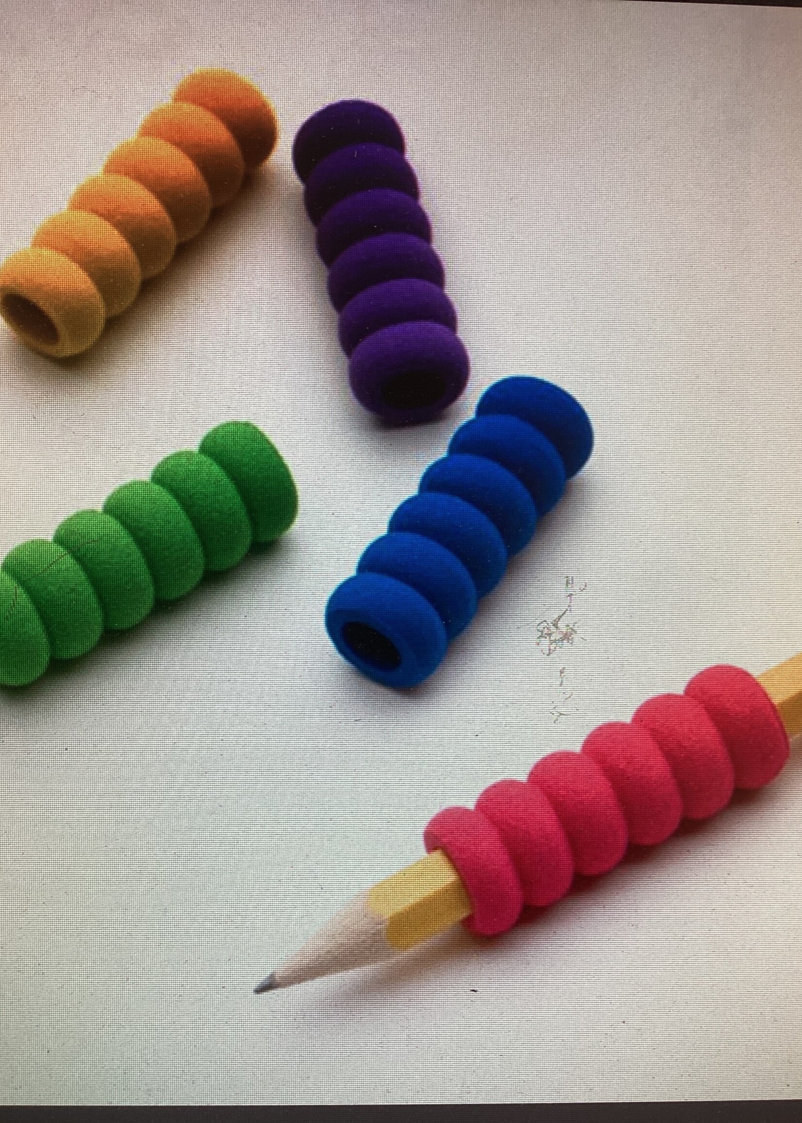 Ridged Foam Pencil Grip