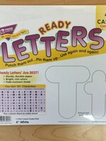 White 4" Casual Letters Combo Pack 181pc