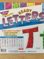 Furry Friends 4" Friendly Letters 225pc