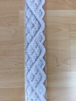 A Close Knit Class Fisherman Cable Extra Wide Border 37'