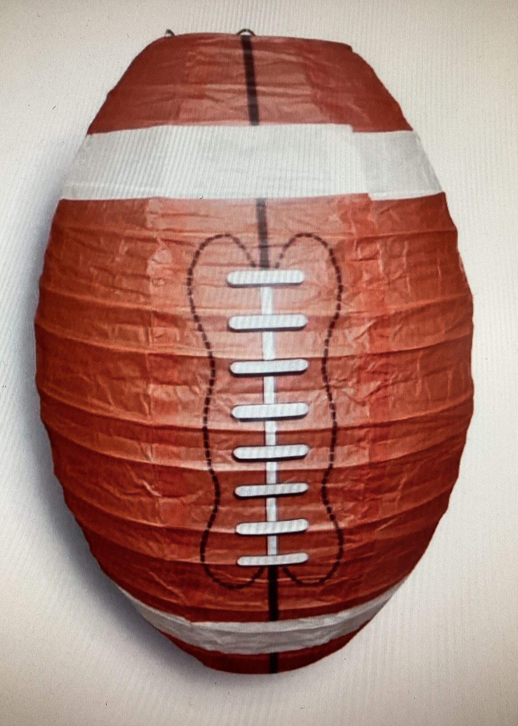 10" Football Hanging Lantern