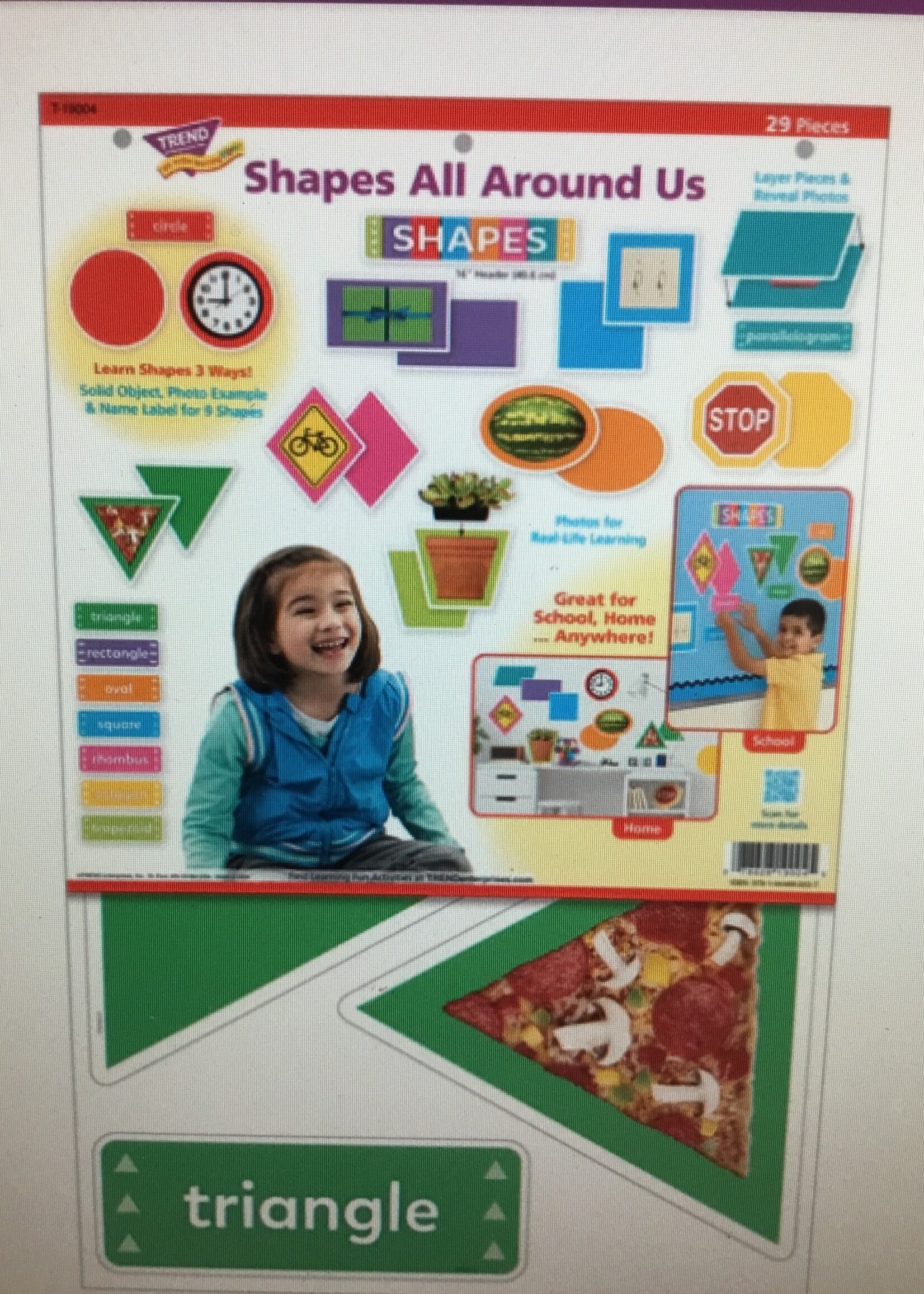 Shapes All Around Us Bulletin Board