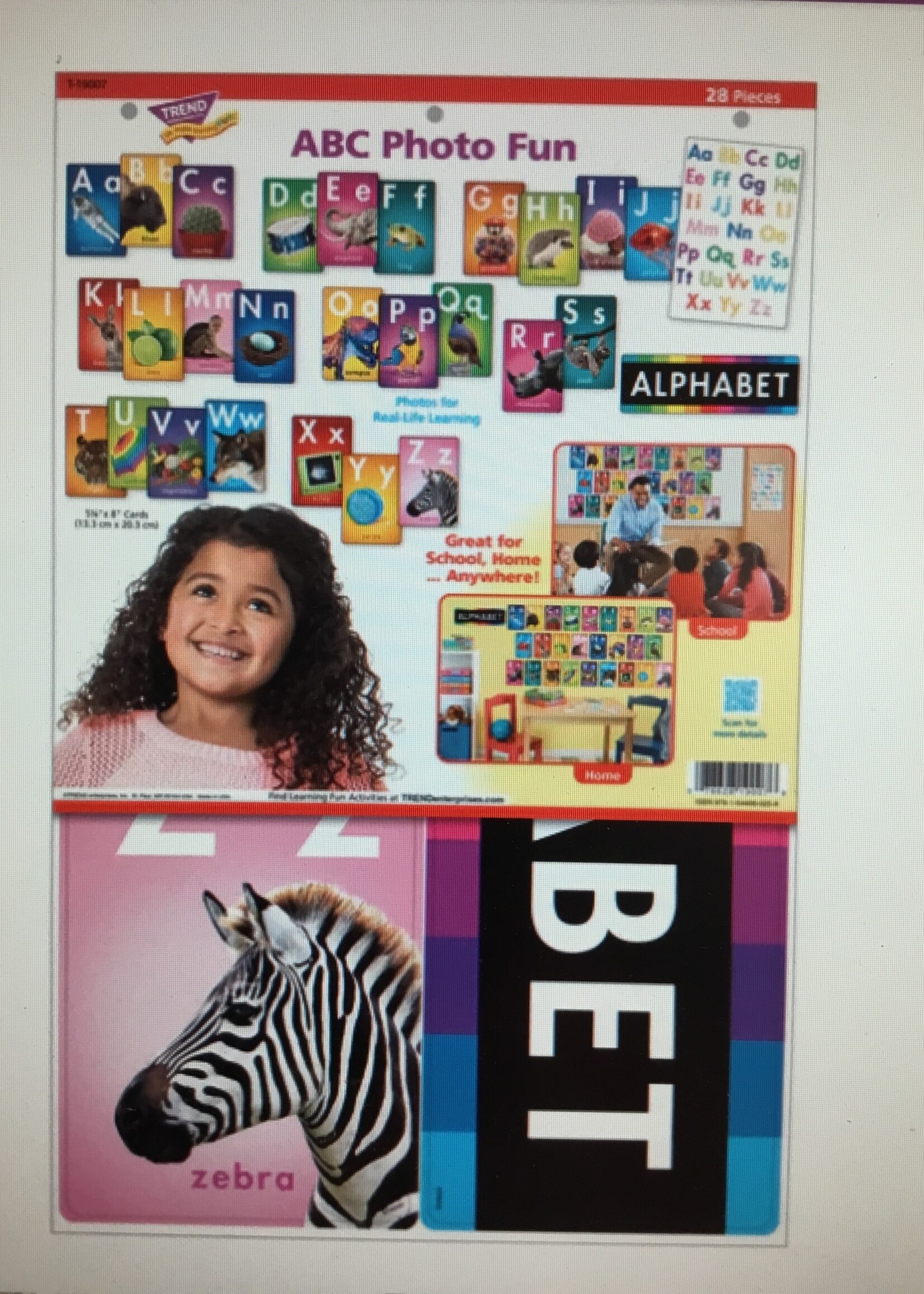 ABC Photo Fun Bulletin Board Set