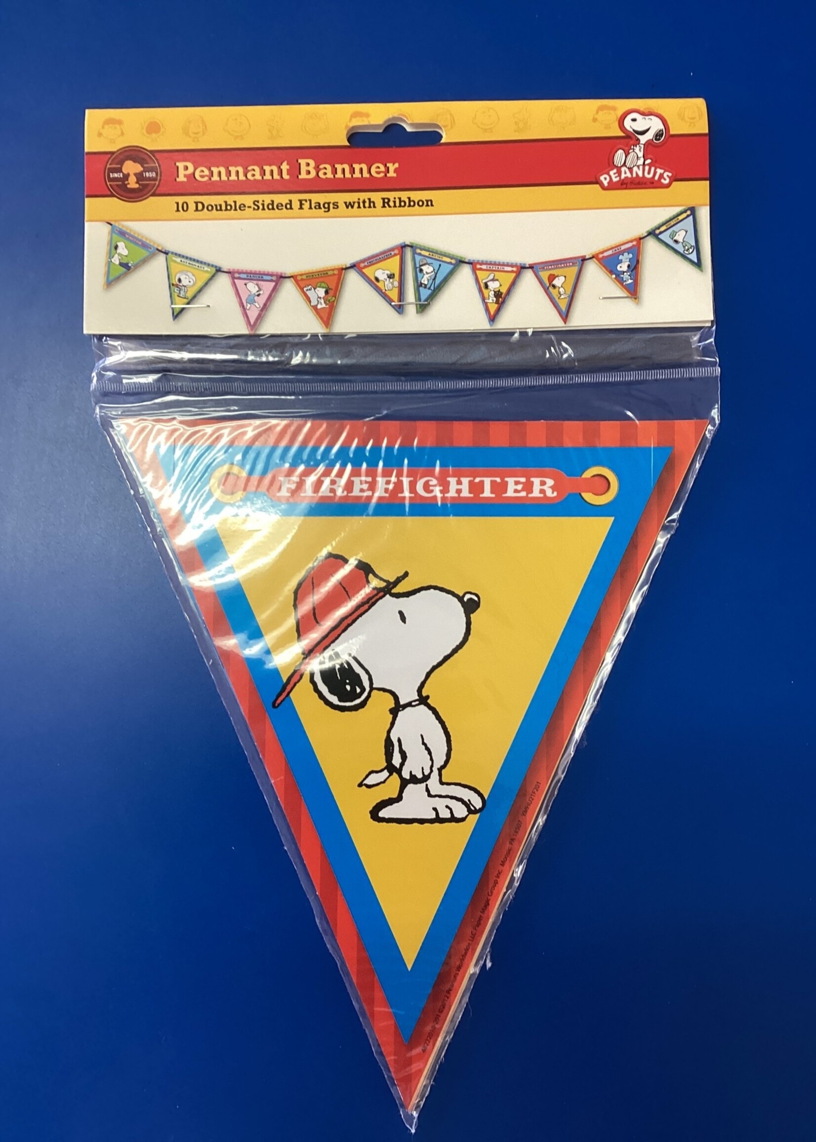 Peanuts Snoopy You Can Be Anything Pennant Banner 10 flags