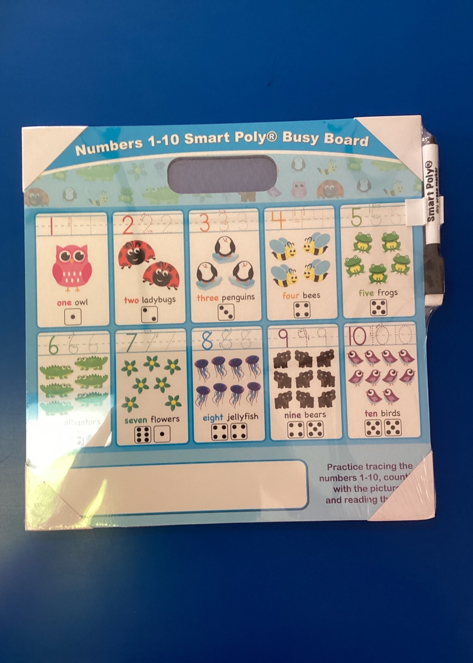 Numbers 1 -10  Smart Poly Busy Board