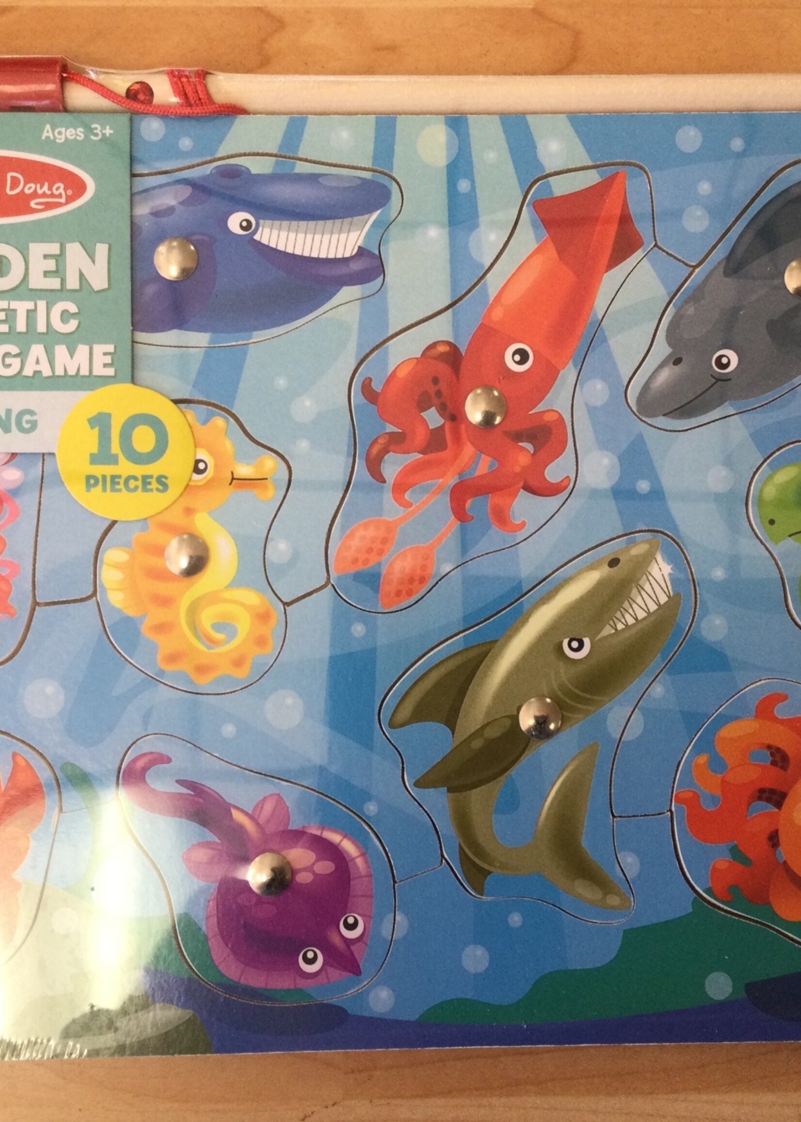 Wooden Magnetic Fish Puzzle