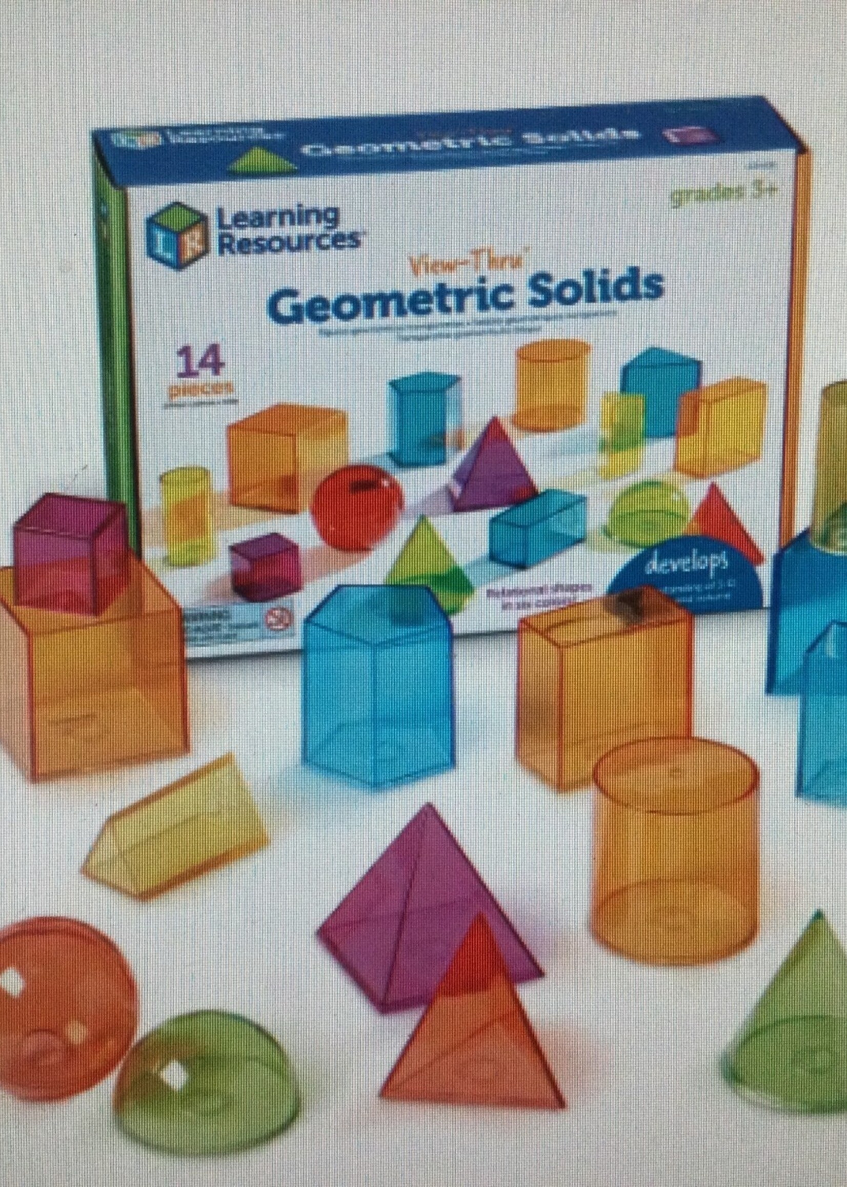 View-Thru Geometric Solids 14pc