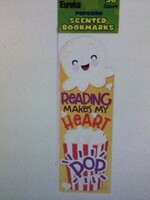 Popcorn Scented Bookmarks 24pk