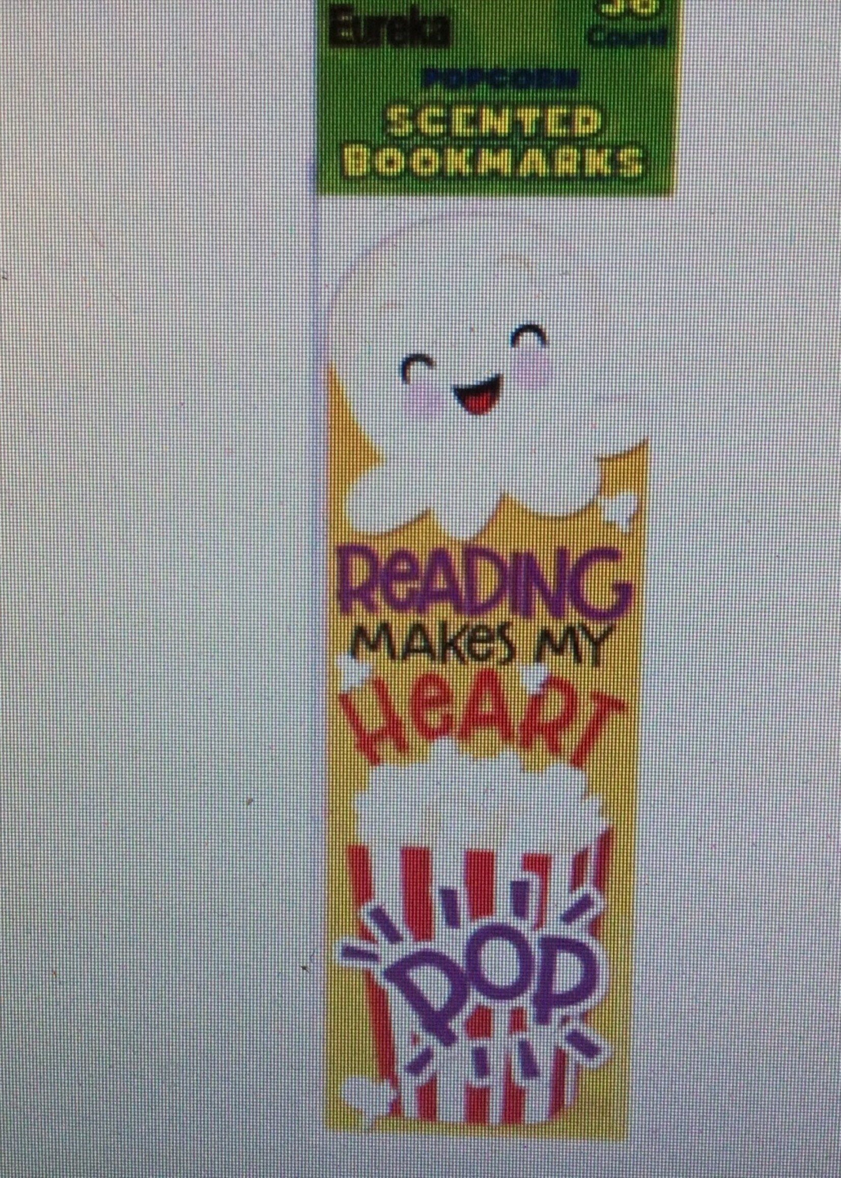 Popcorn Scented Bookmarks 24pk