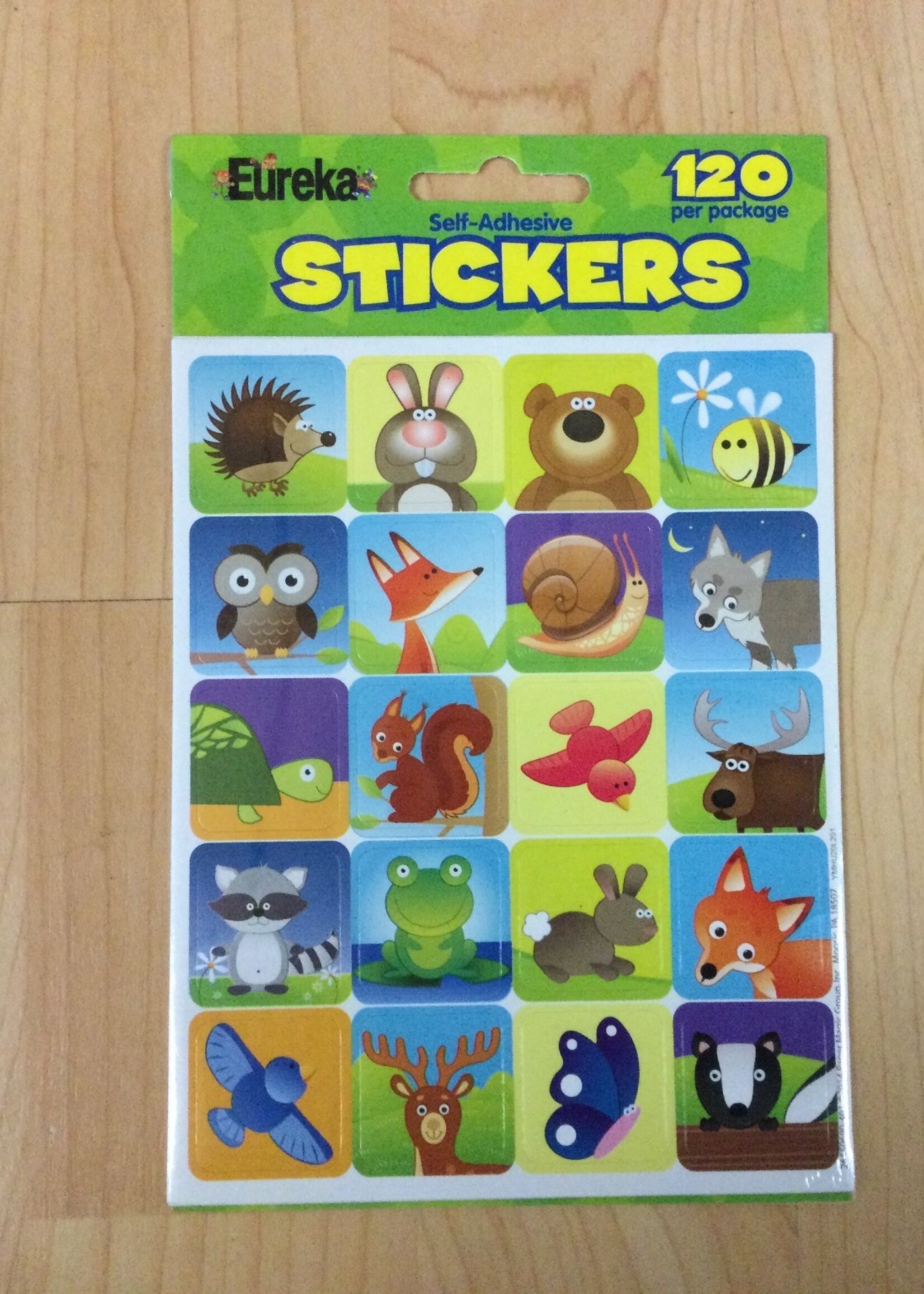 Woodland Creatures Stickers 120pc