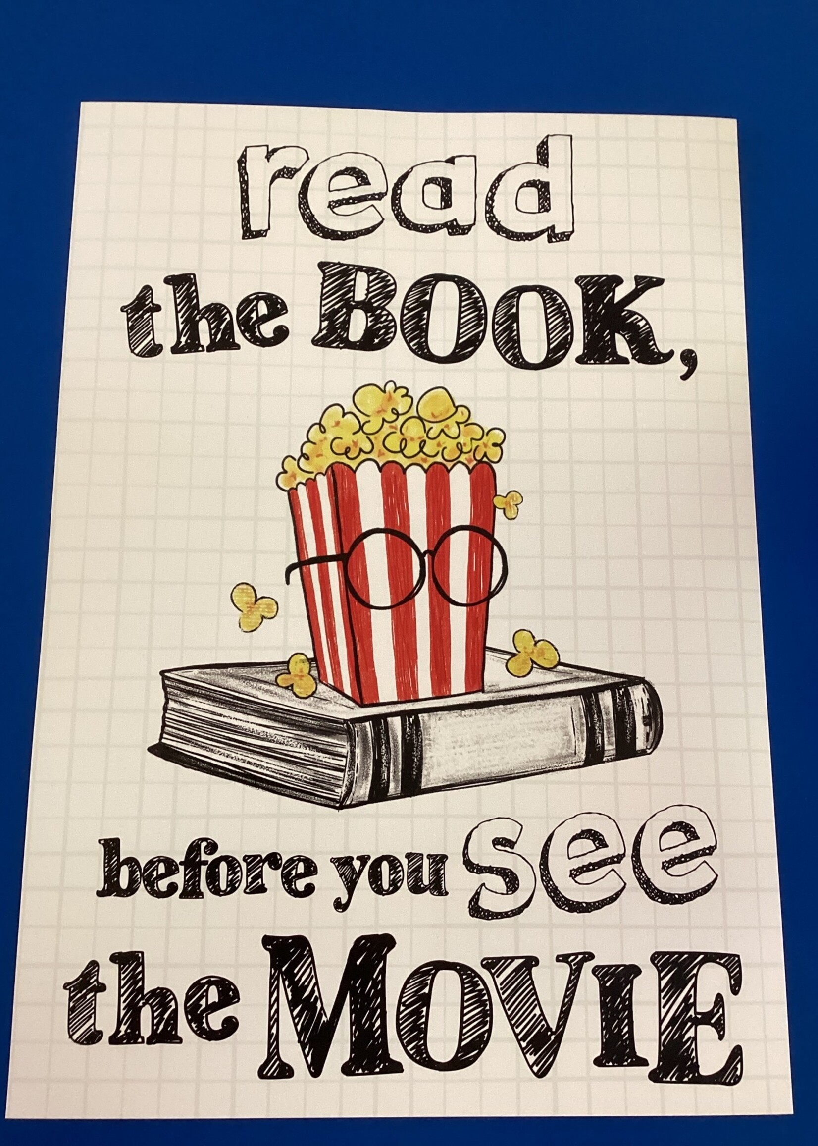Read the Book Before You See The Movie Poster