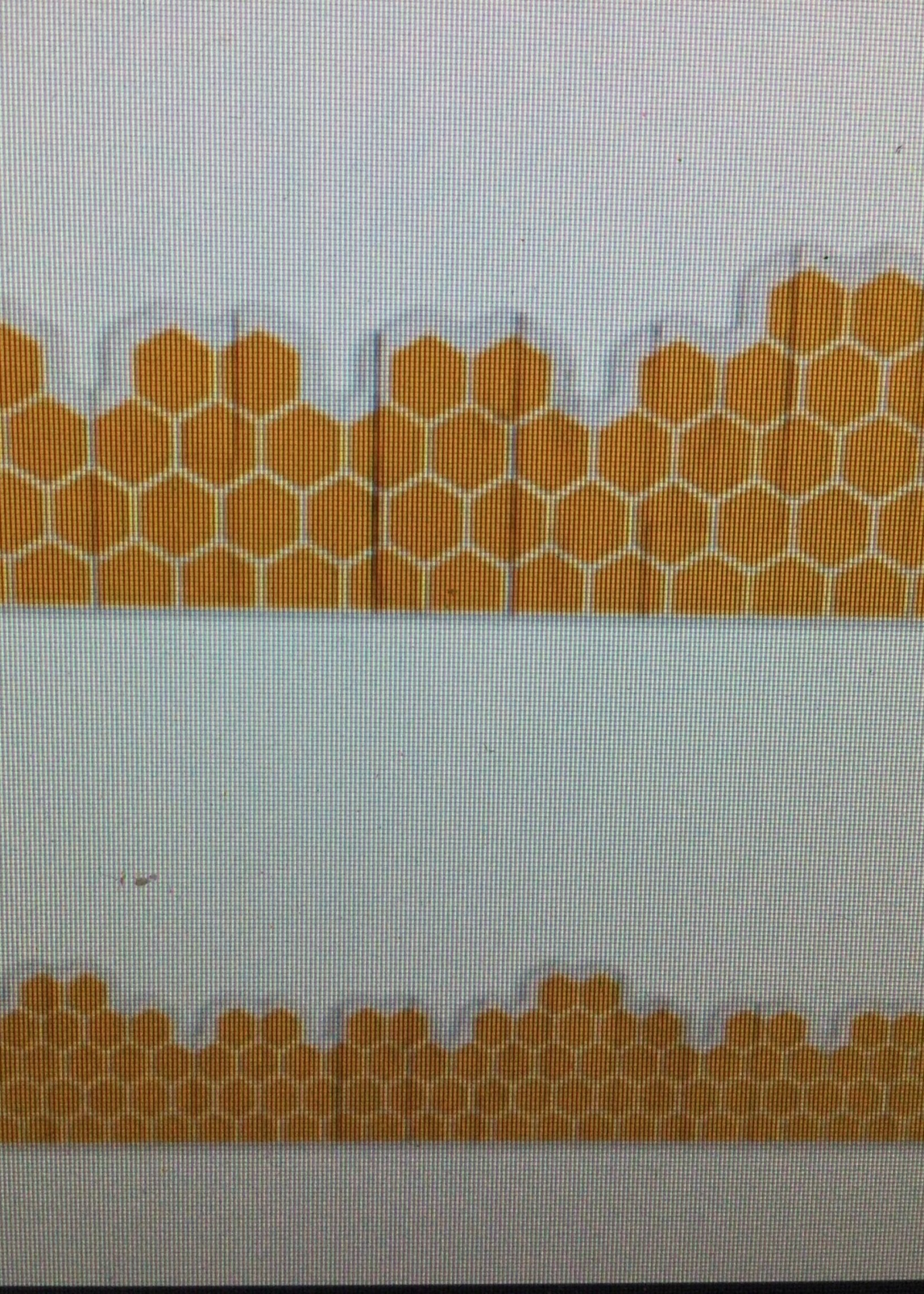 The Hive Honeycomb Extra Wide Border 37'