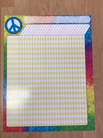 Peace Sign Incentive Chart