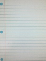 Large Magnetic Notebook Paper 12"x15"