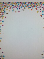 Confetti Blank Poly Chart 13"x19"