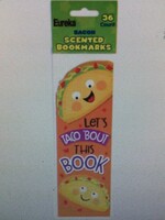 Taco Scented Bookmarks 24ct