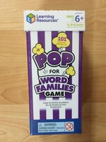 Pop for Word Families Game 101pc
