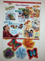 The 4 Seasons Learning Bulletin Board Set