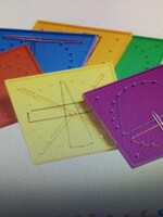 Double-Sided Geoboard Set of 6
