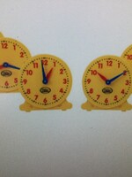 12-Hour Student Clocks Set of 6