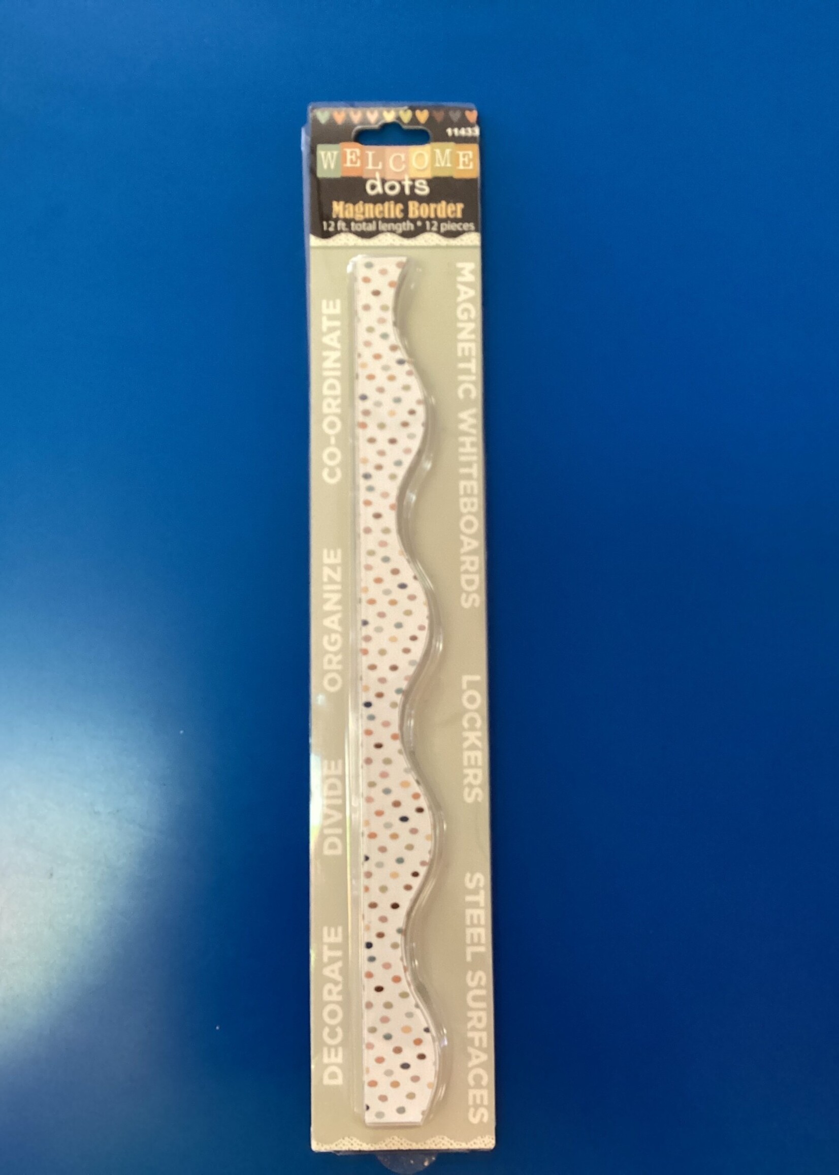 Welcome Dots Magnetic Border