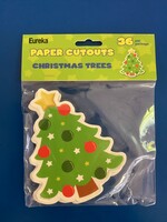 Christmas Tree Cutouts 36pc