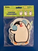 Penguin Cutouts 36pc