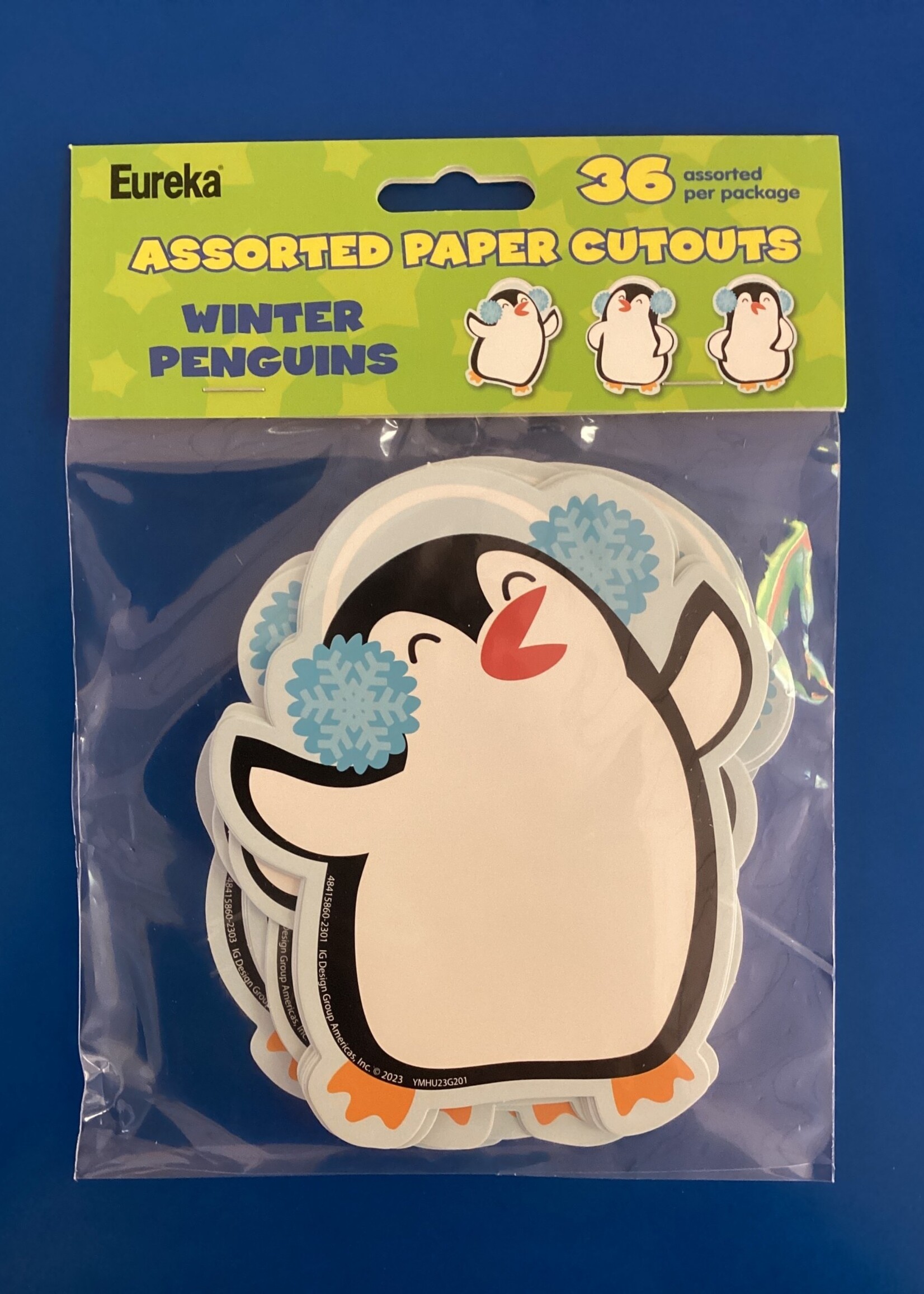 Penguin Cutouts 36pc