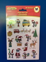 Pete the Cat Christmas Stickers