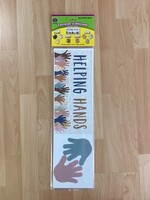 Everyone is Welcome Helping Hands Mini Bulletin Board