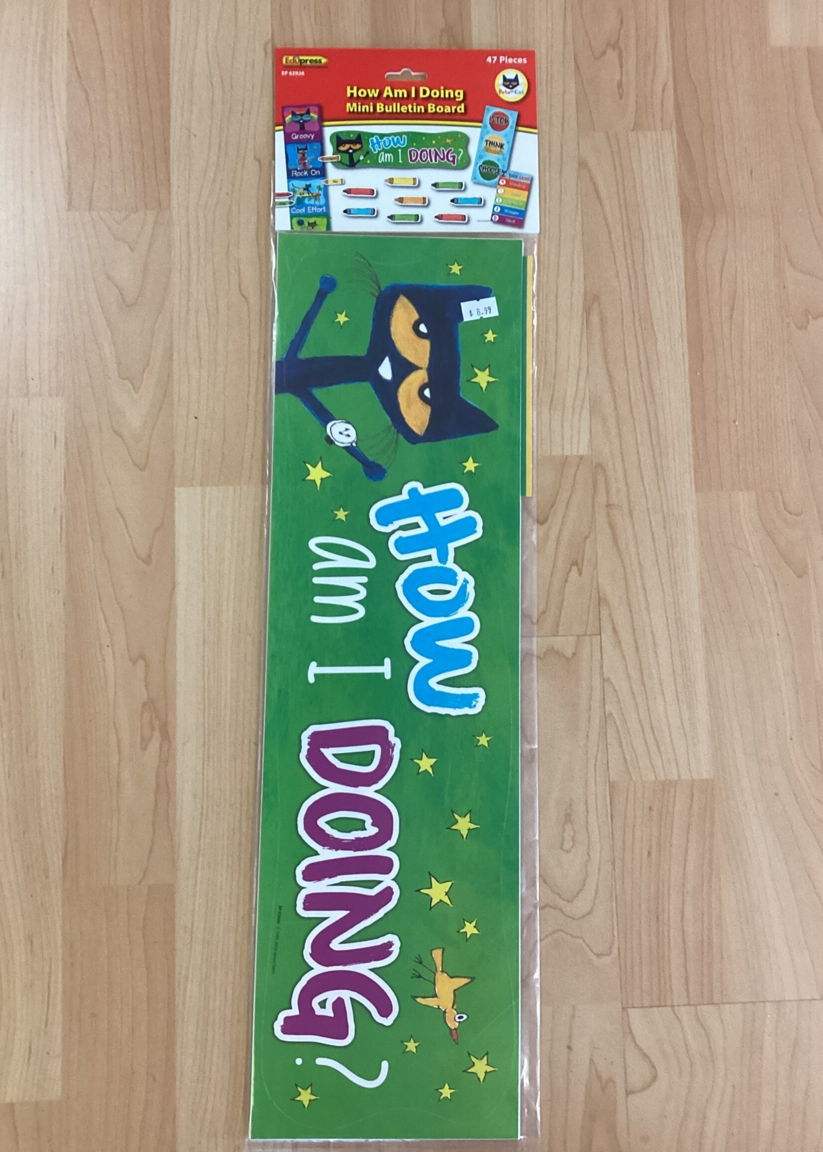 Pete the Cat How am I Doing Mini Bulletin Board