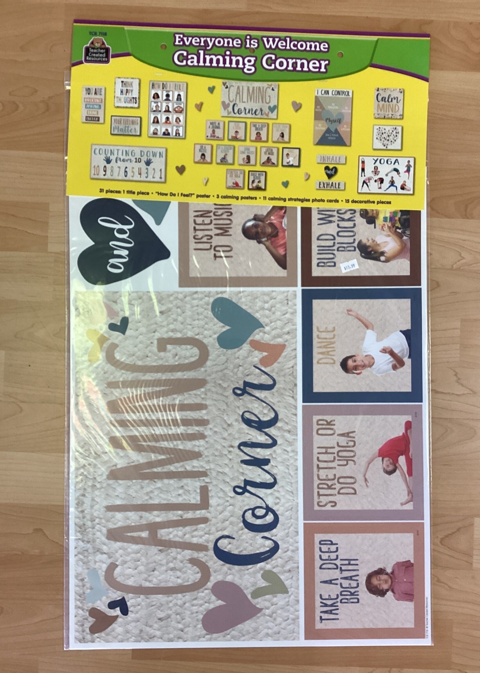 Everyone is Welcome Calming Corner Bulletin Board