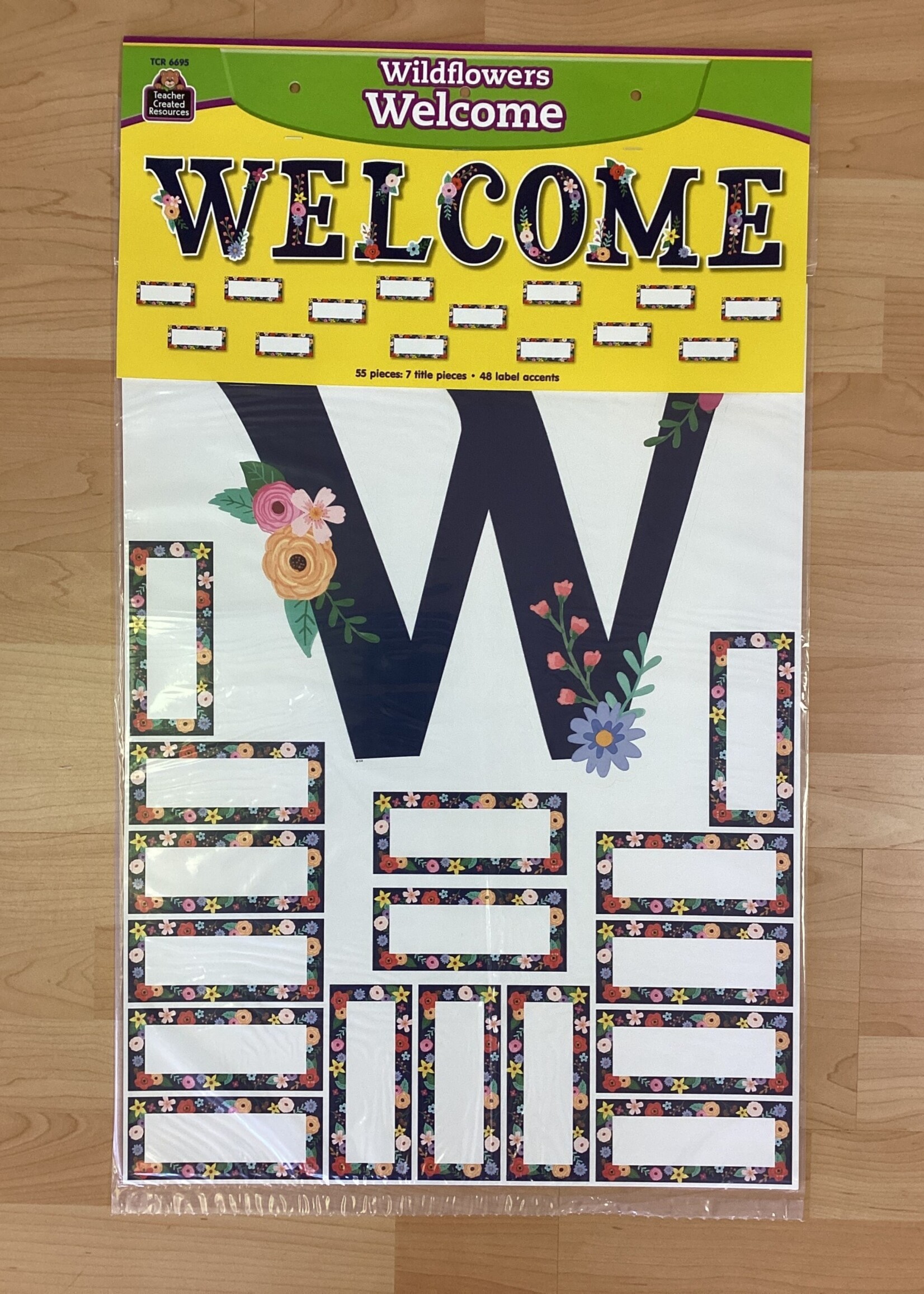 Wildflowers Welcome Bulletin Board