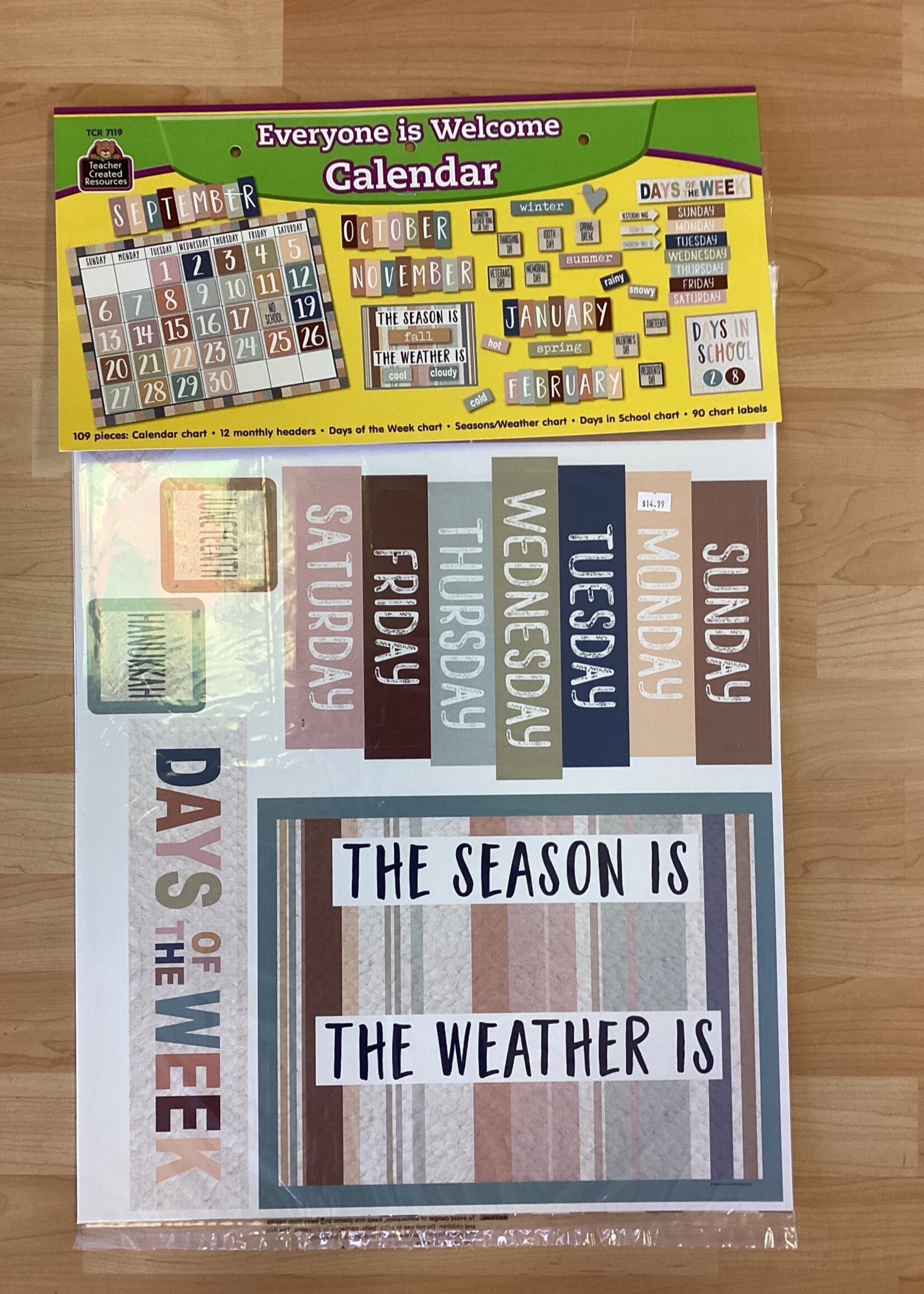 Everyone is Welcome  Calendar Bulletin Board