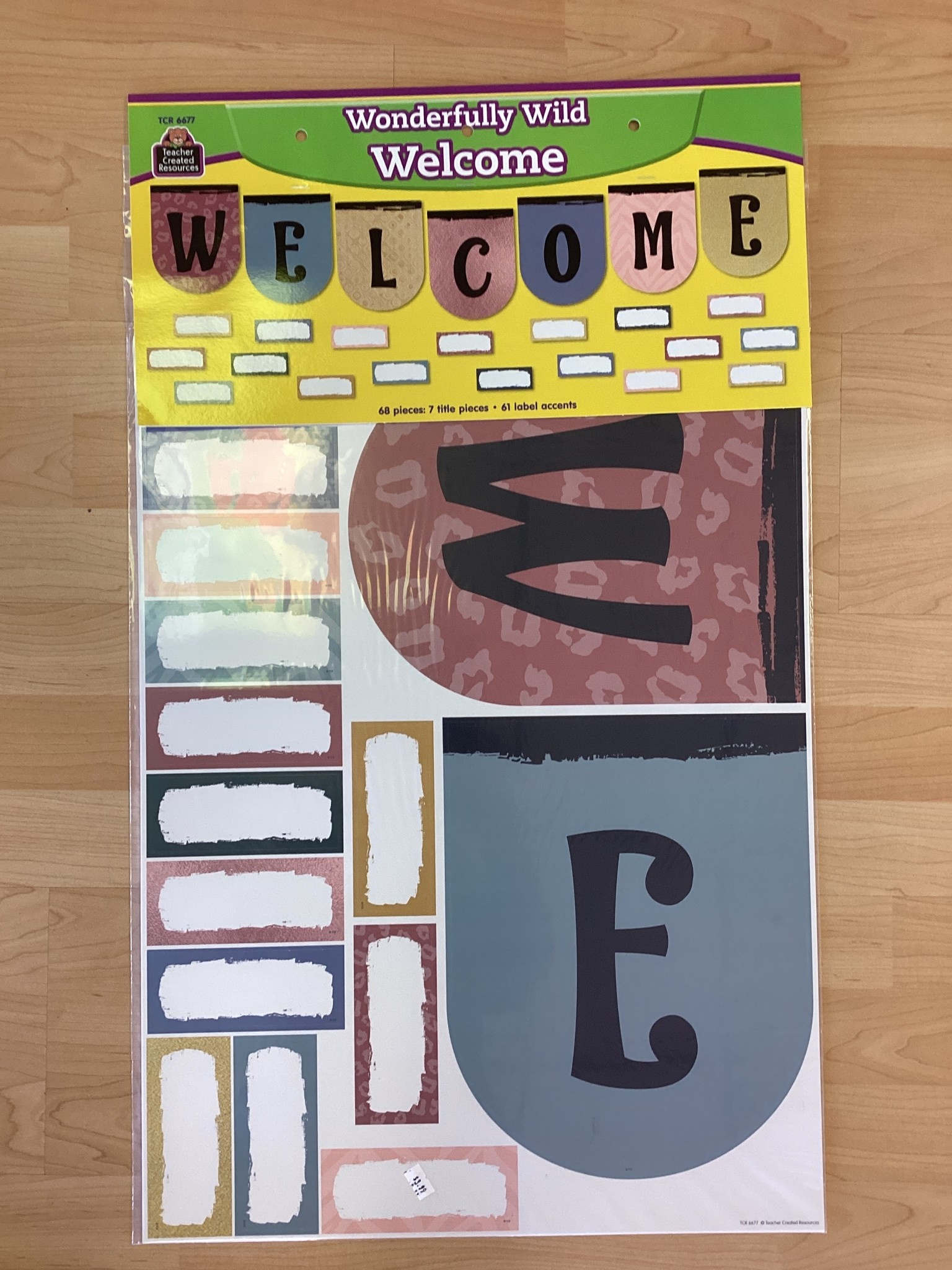 Wonderfully Wild Welcome Bulletin Board - School Spot