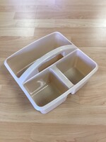 Light Brown Plastic Storage Caddy