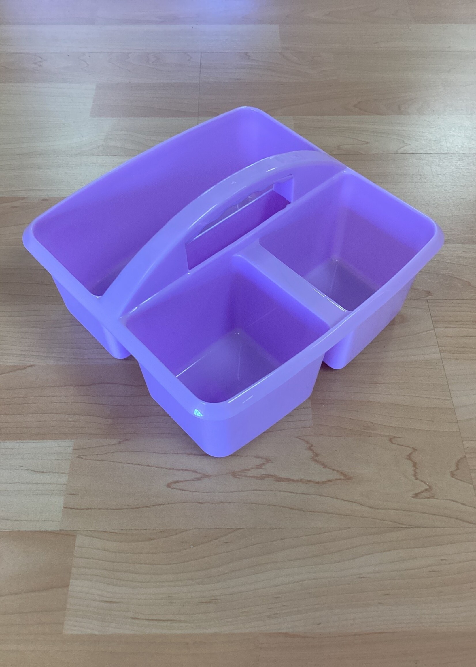 Lavender Plastic Storage Caddy